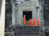 Monks in Angkor Wat